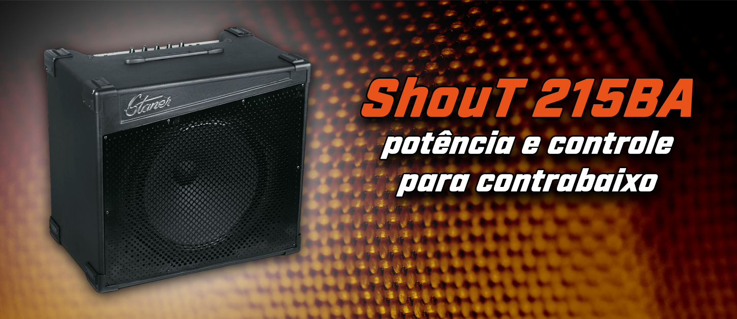 STANER 215BA: potência e definição para contrabaixo com controle real de timbre