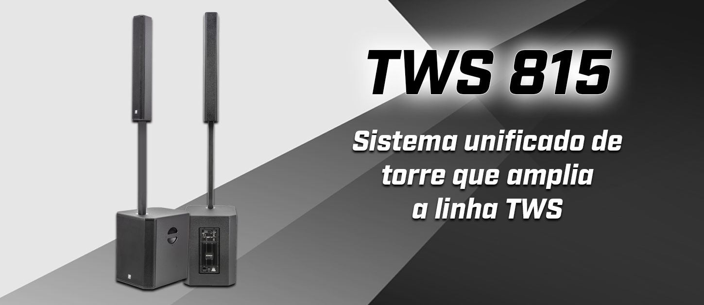 TWS 815 – Sistema unificado de torre que amplia a linha TWS da STANER