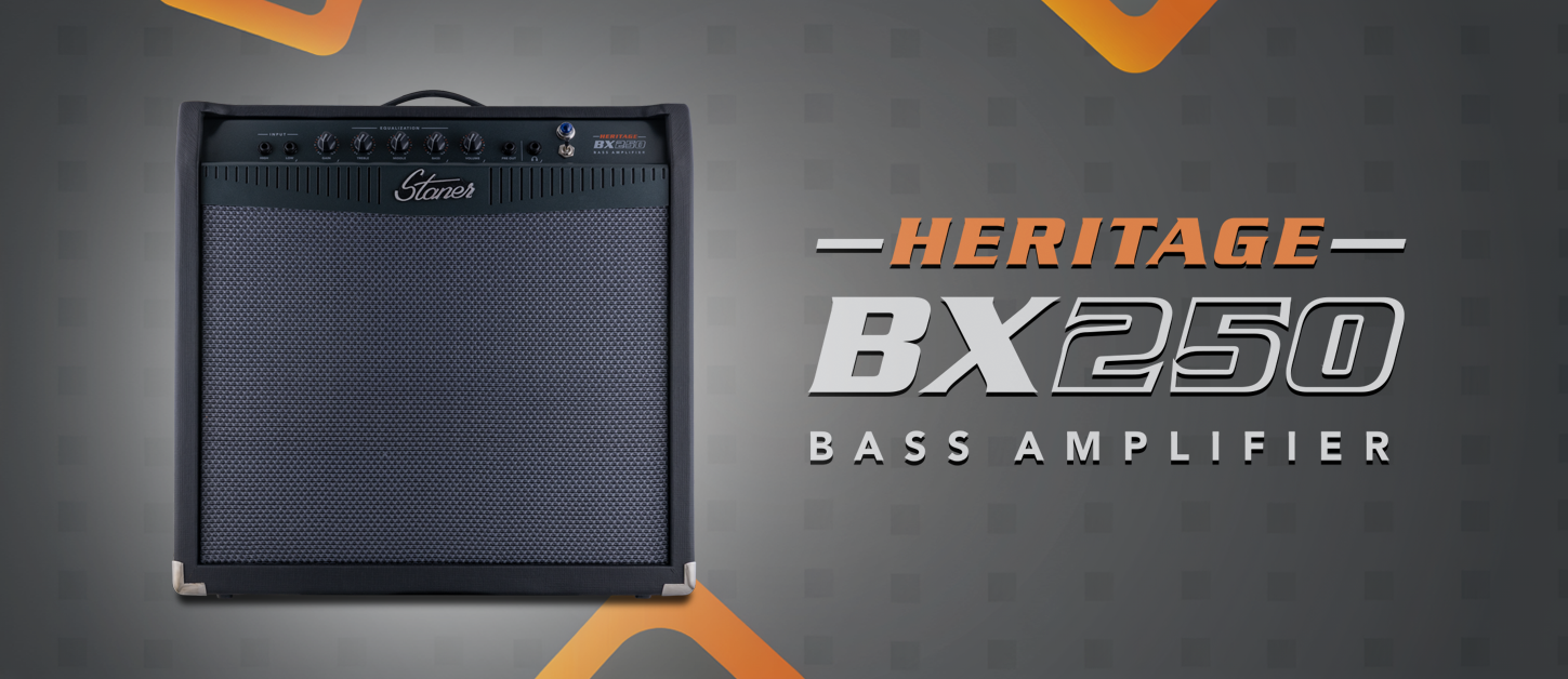 STANER BX250 HERITAGE: potência e controle para o contrabaixo